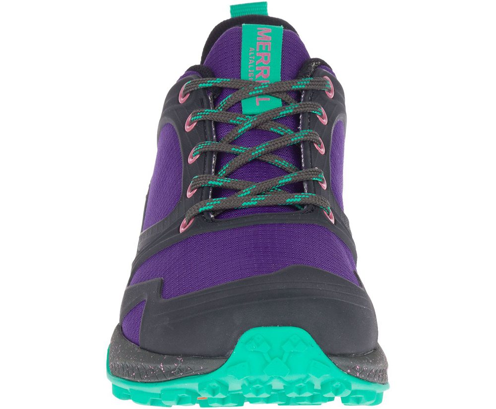 Merrell Hiking Shoes Purple/Black - Altalight - Womens 93CMRJTKQ